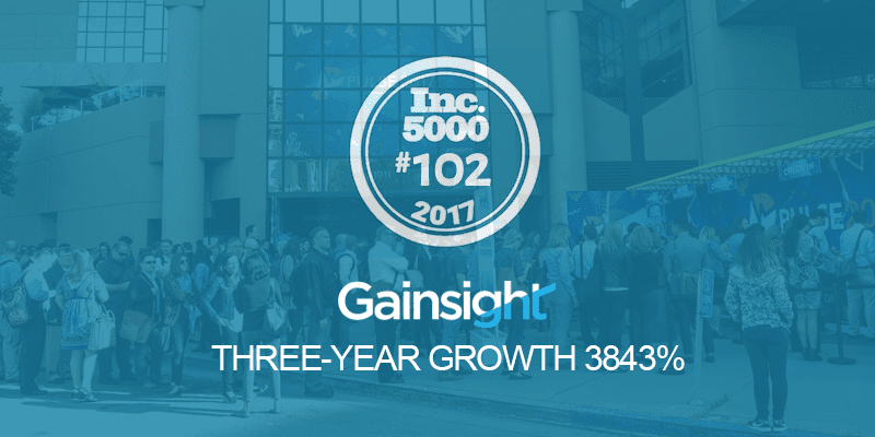 Gainsight™ Ranks No. 102 on the 2017 Inc. 5000 with Three-Year Sales Growth of 3843% thumbnail