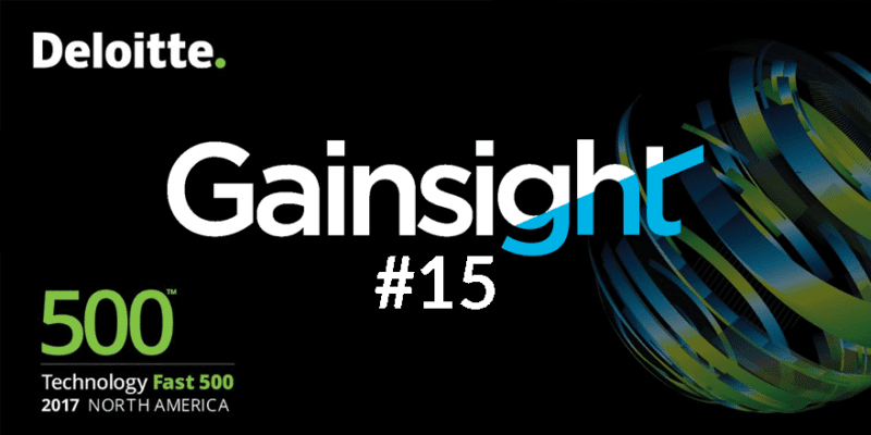 Gainsight™ Ranked Number 15 Fastest Growing Company in North America on Deloitte’s 2017 Technology Fast 500™ thumbnail