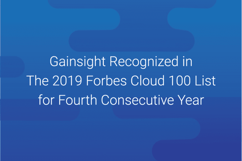 Gainsight Recognized in The 2019 Forbes Cloud 100 List for Fourth Consecutive Year thumbnail