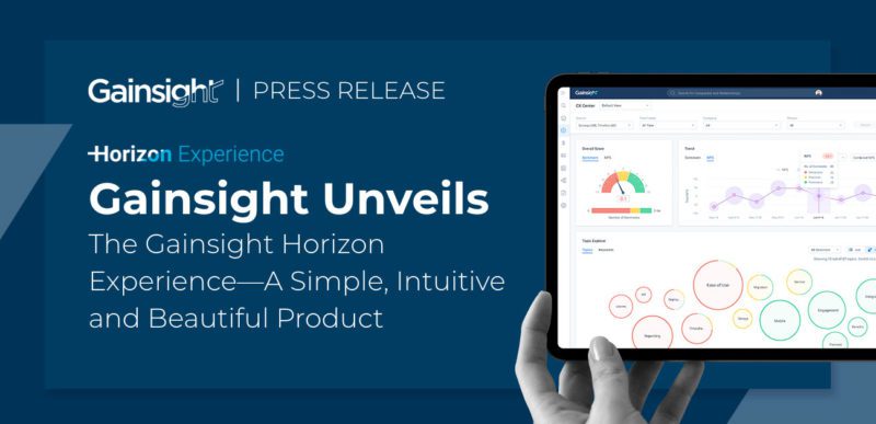 Gainsight Unveils The Gainsight Horizon Experience—A Simple, Intuitive and Beautiful Product Experience thumbnail