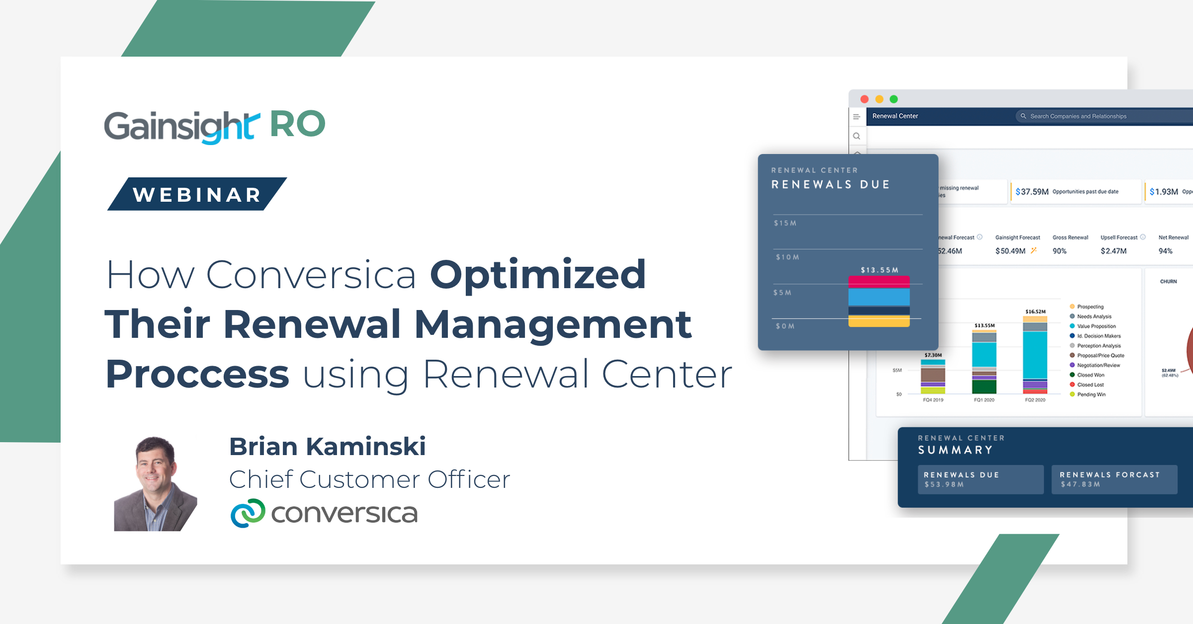 How Conversica Optimized Their Renewal Management Process Using Renewal
