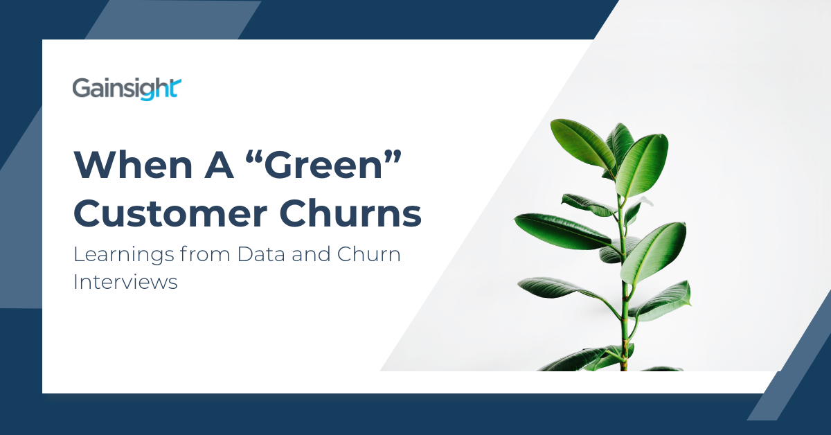 When a “Green” Customer Churns: Learnings from Data and Churn Interviews Image